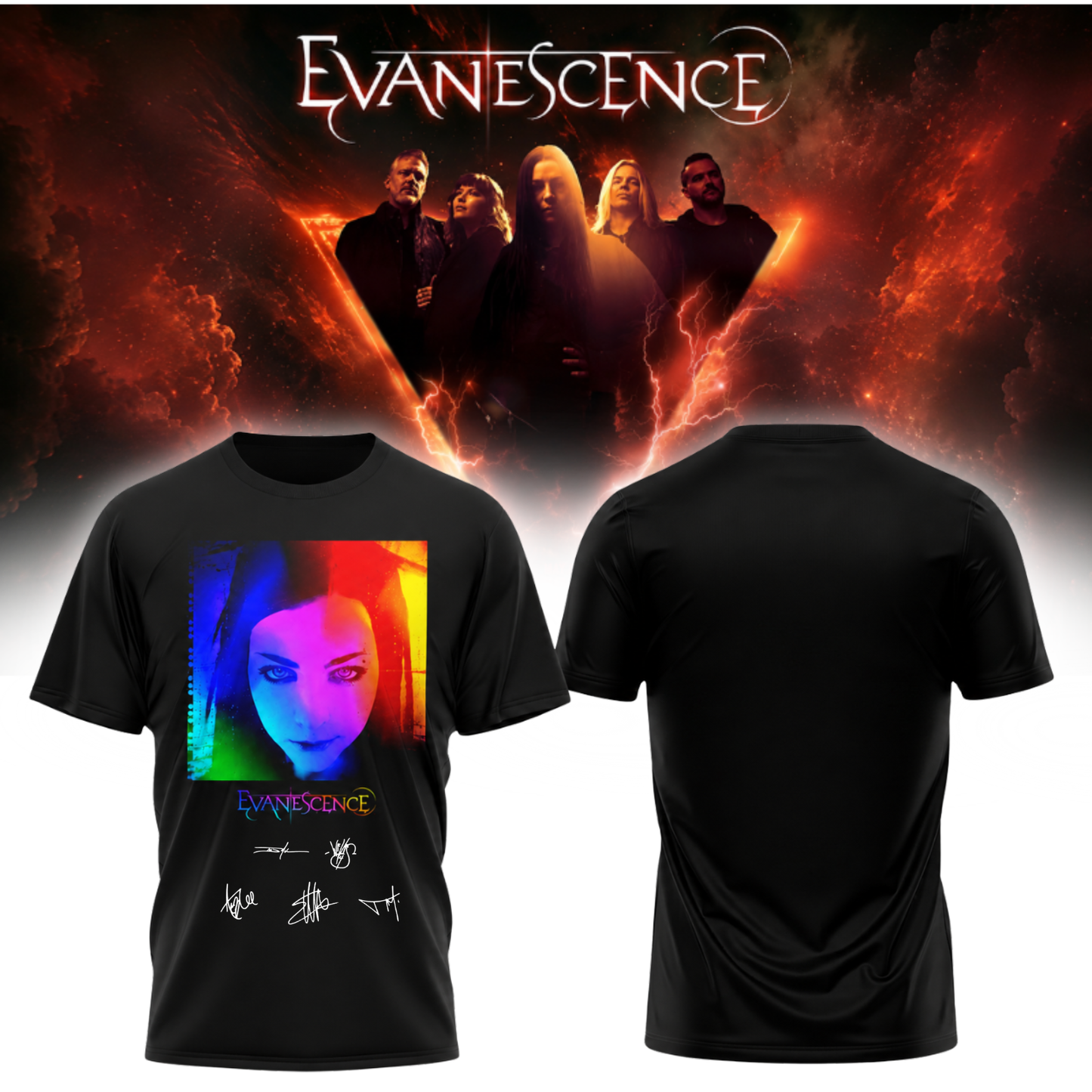 Evanescence “Sanctuary 2026 World Tour” – T-Shirt