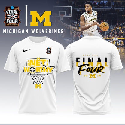 MICH Men’s Basketball 2026 Final Four Tshirt Limited Edition