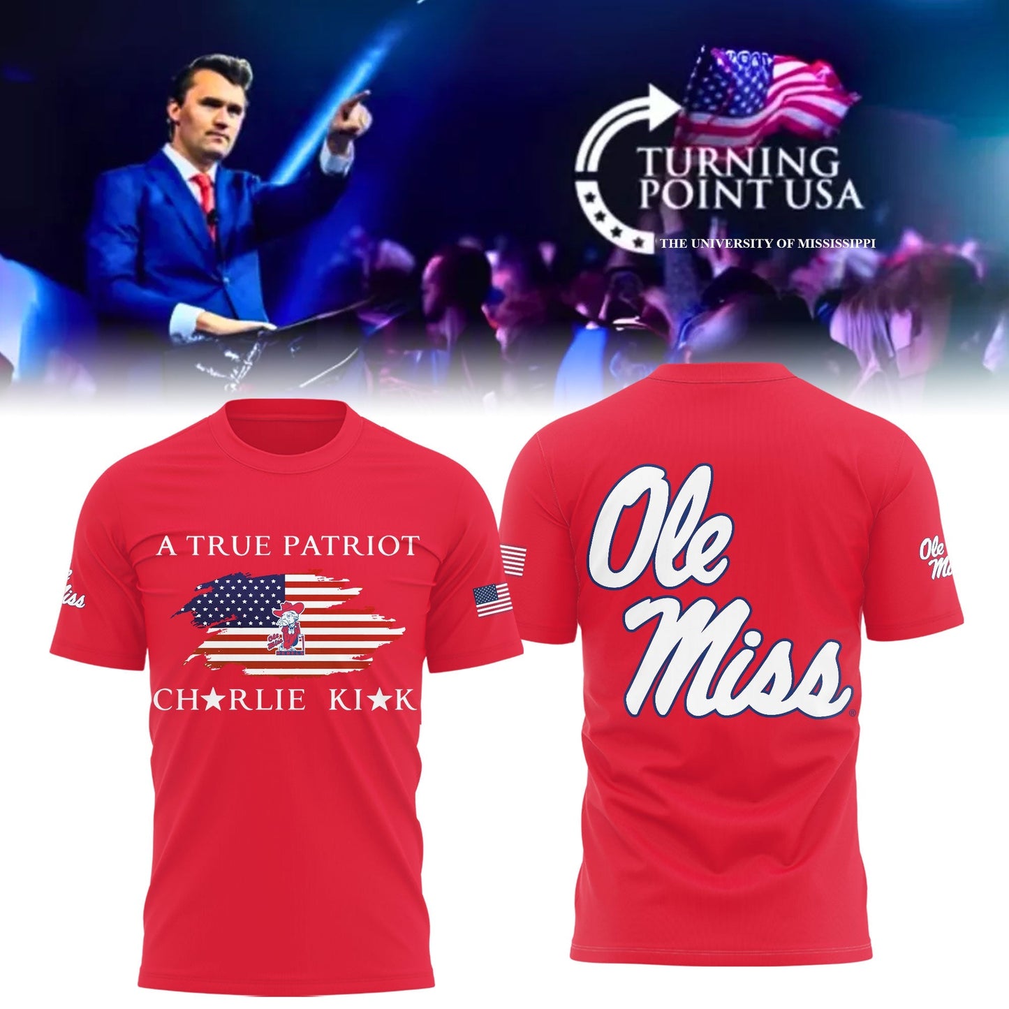 Limited Edition University of Mississippi x Turning Point USA
