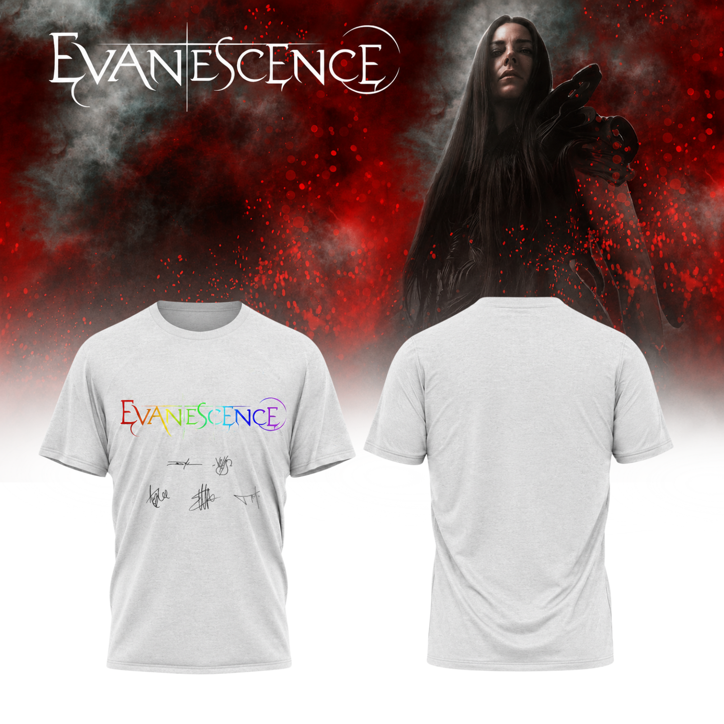 Evanescence “Sanctuary 2026 World Tour” – T-Shirt