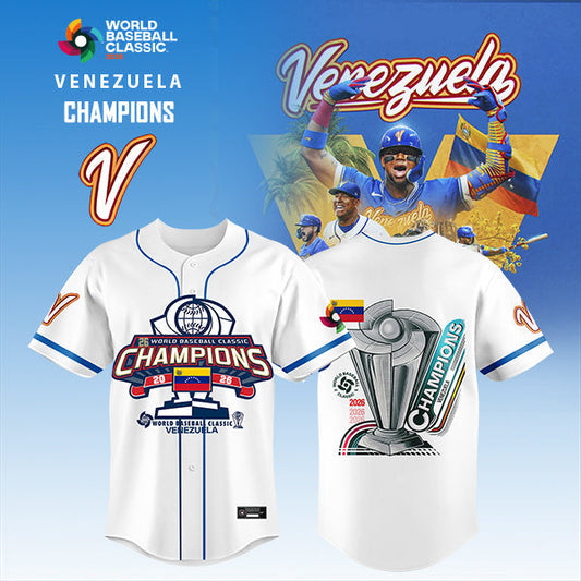World Baseball Classic x Venezuela Champions Limited Edition 2026 Jersey White