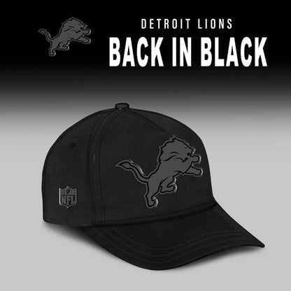Detroit Lions 2026 Back In Black Limited Edition Hoodie