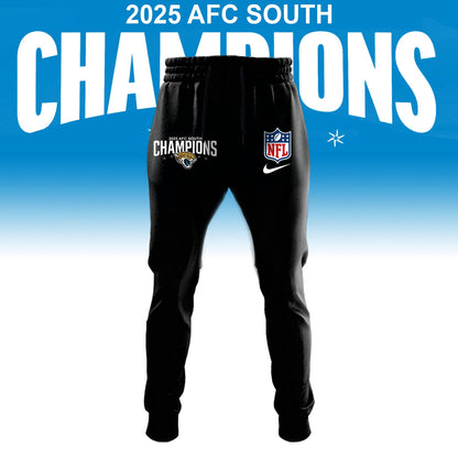 Jacksonville Jaguars 2025 AFC South Division Champions Limited Edition Shirt