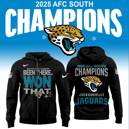 Jacksonville Jaguars 2025 AFC South Division Champions Limited Edition Shirt