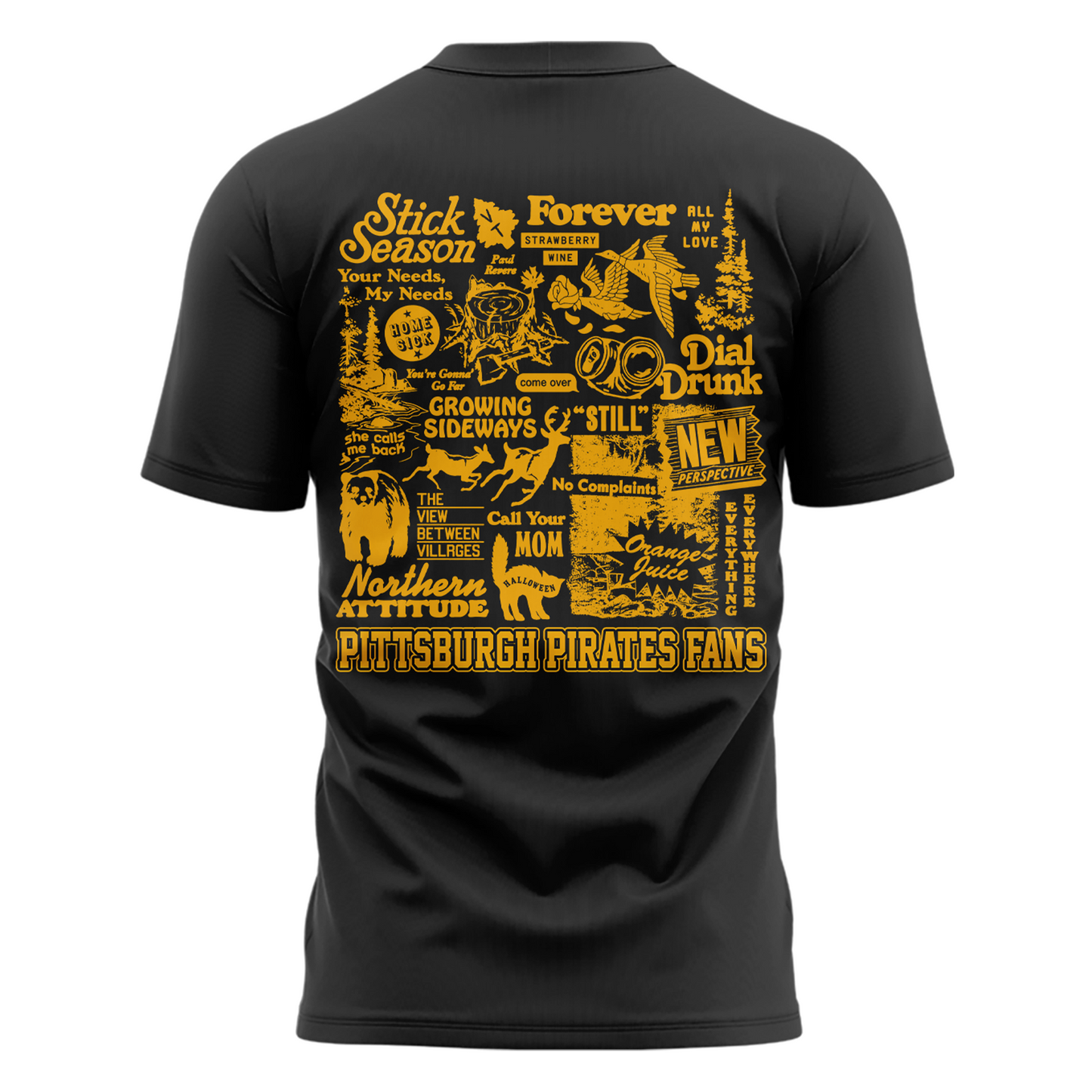 Limited Edition Pittsburgh Pirates x Noah Kahan Dark Gray T-shirt 2026