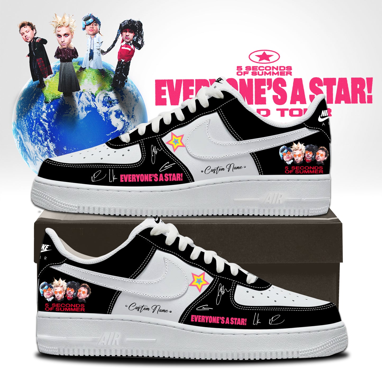 .5SOS EVERYONE’S A STAR! World Tour Shoes 3