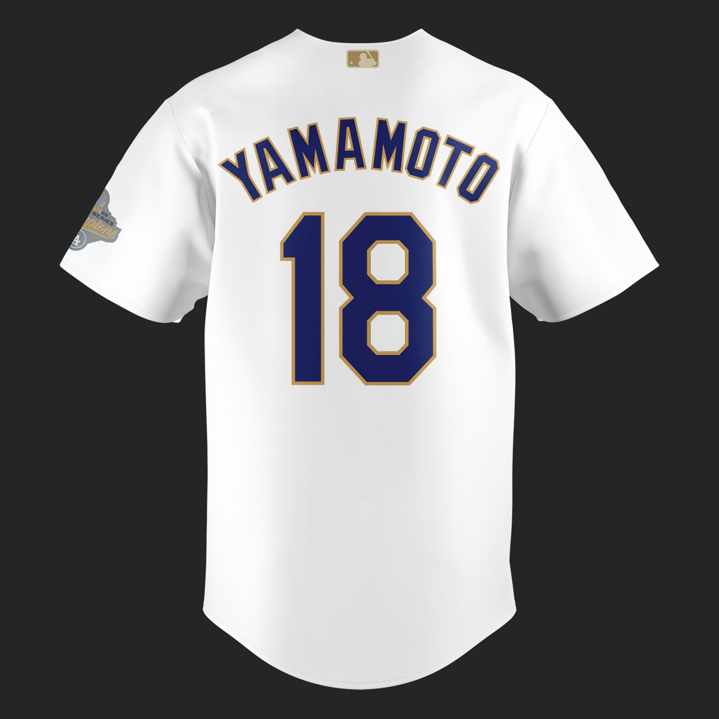 Los Angeles Dodgers Yoshinobu Yamamoto 2026 Gold Collection Jersey