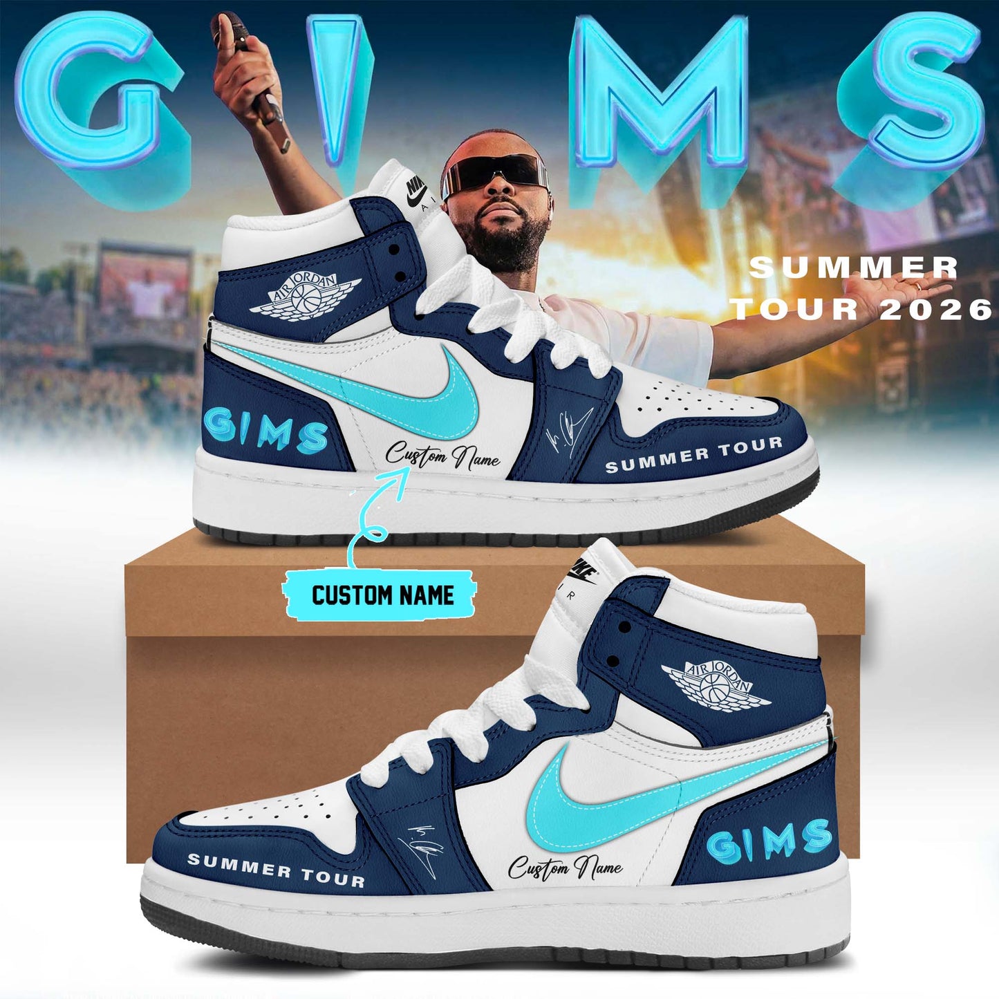 GIMS Summer Tour 2026 Limited Edition Signature – Shoes 3
