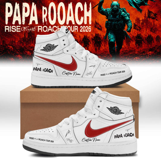 Papa Roach “Rise of the Roach World Tour 2026” Signature Limited Edition – Shoes 11