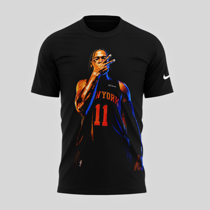 Exclusive New York Knicks 2026 Jalen Brunson Black T-Shirt