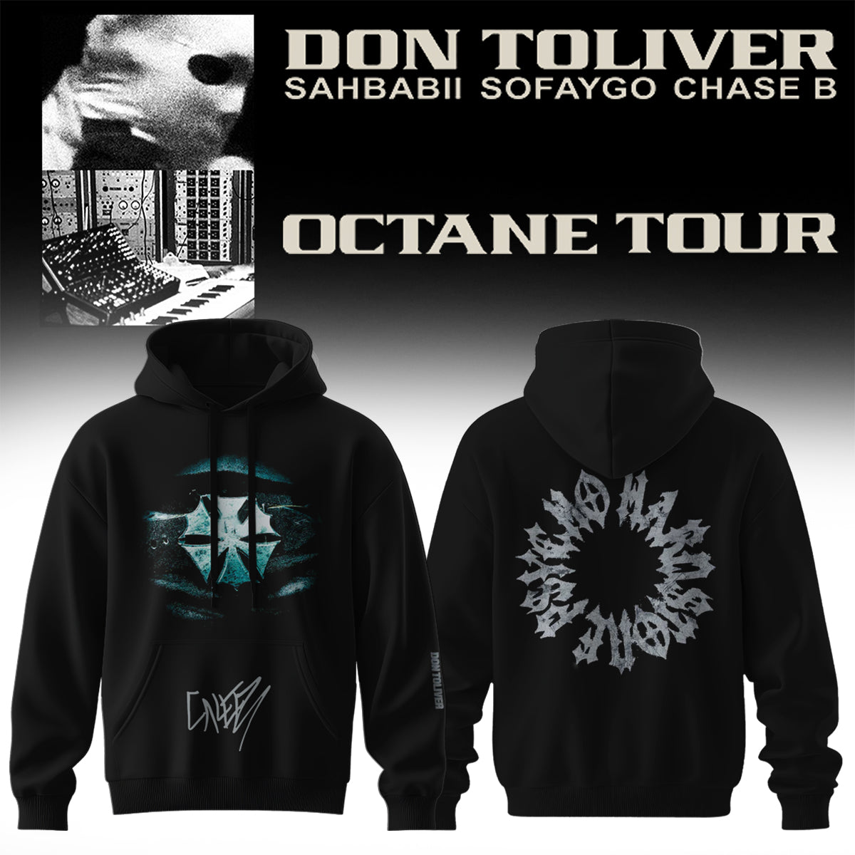 Don Toliver Octane Tour signed Hoodie