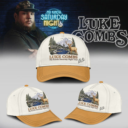 Luke Combs ”My Kinda Saturday Night Tour 2026” Limited Edition Signature – T-shirt