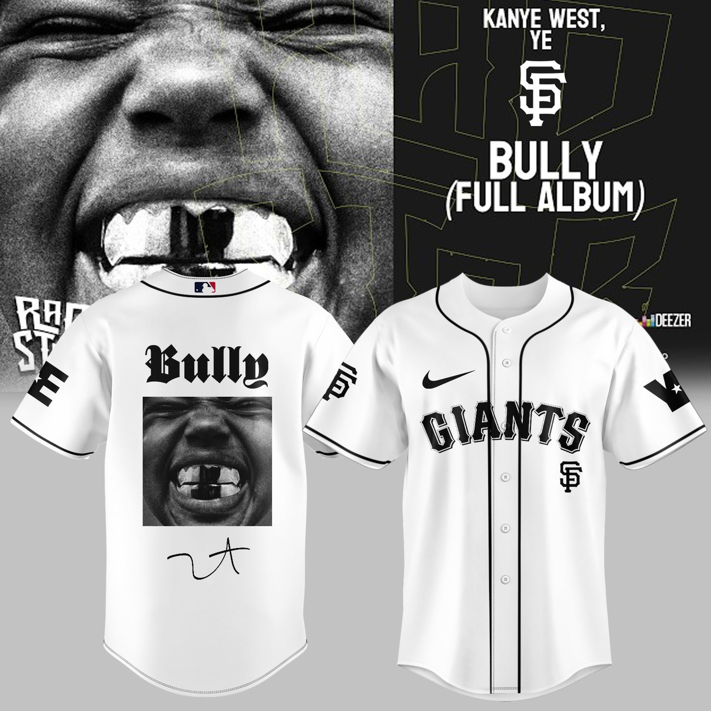 MLB ALL TEAMS x Ye 2026 tour Jersey