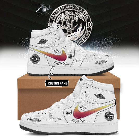 RAF Camora & Bonez MC “10 Jahre Palmen aus Plastik Tour” . Limited Edition Signature Shoes 6-