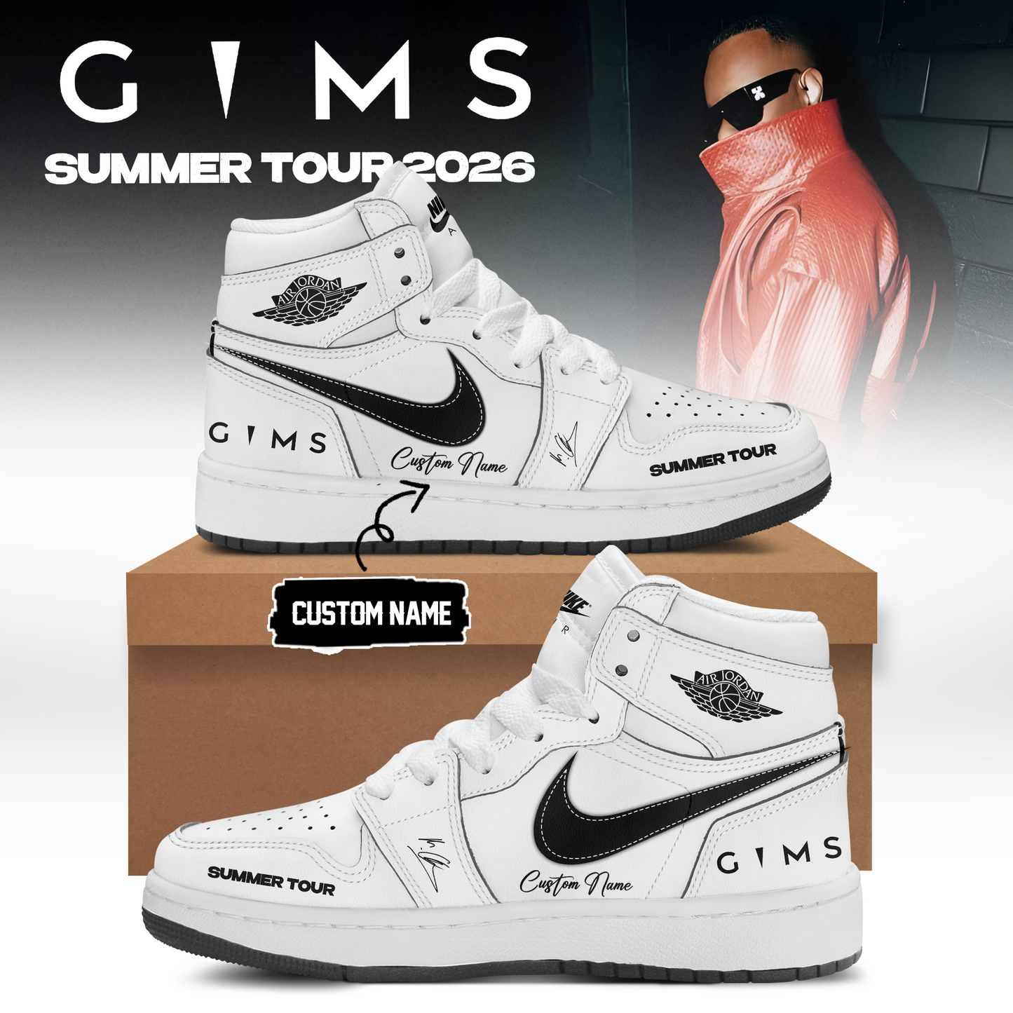 GIMS Summer Tour 2026 Limited Edition Signature – Shoes 8