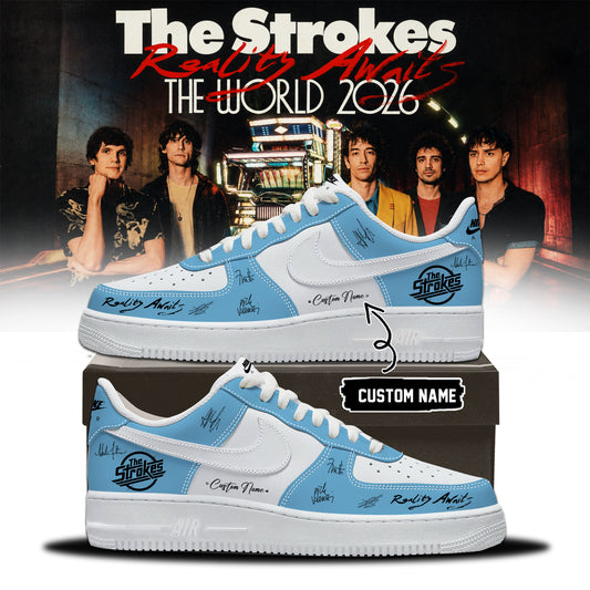 The Strokes “Reality Awaits Tour 2026” Signature Limited Edition – Shoes 1