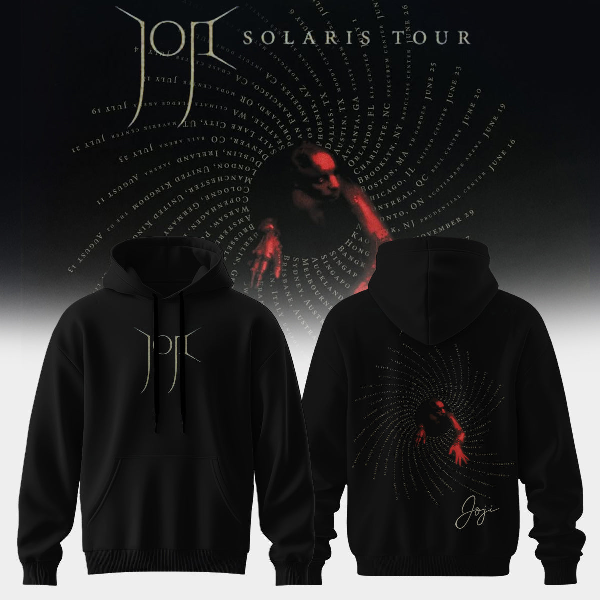 .JOJI SOLARIS TOUR HOODIE