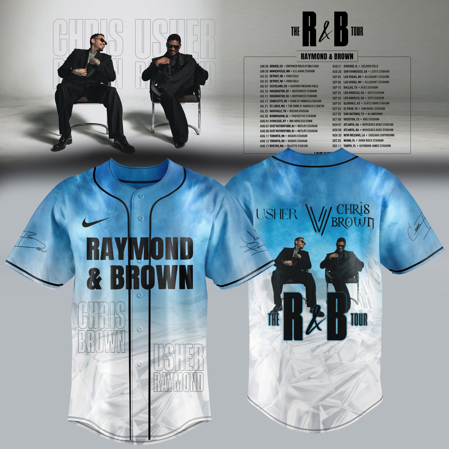The R&B Tour 2026 Edition Jersey
