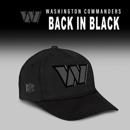 Washington Commanders 2026 Back In Black Limited Edition Hoodie