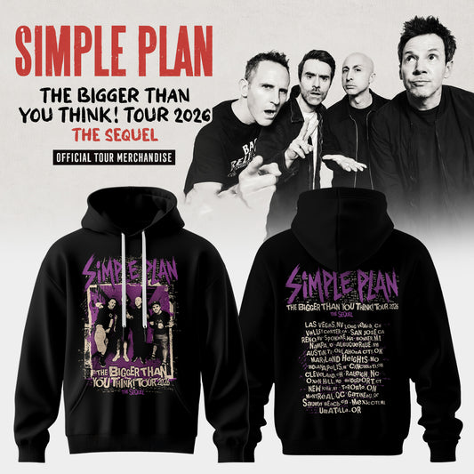 The Bigger Than You Think Tour 2026 Vintage Style 3D Hoodie – Retro Collection