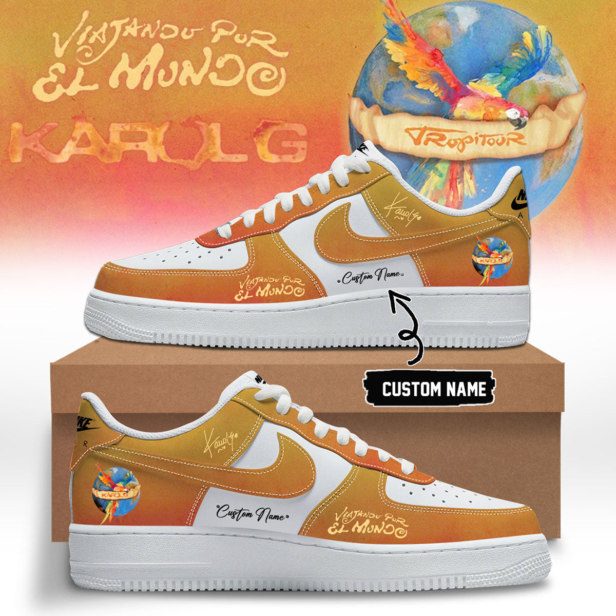 Karol G VIAJANDO POR EL MUNDO TROPITOUR Shoes 2