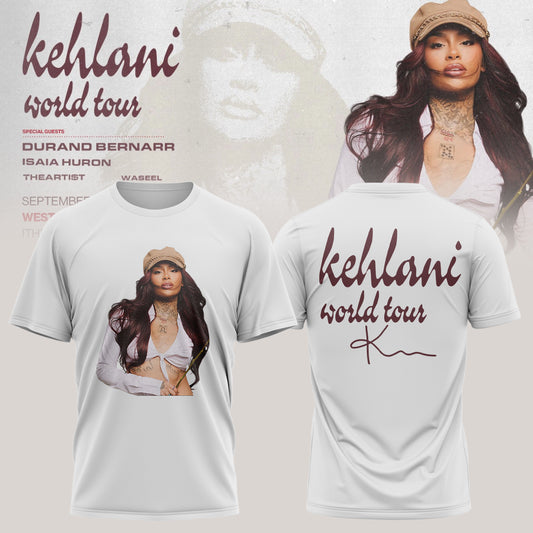 Kehlani World Tour 2026 Limited Edition Signature – Tshirt