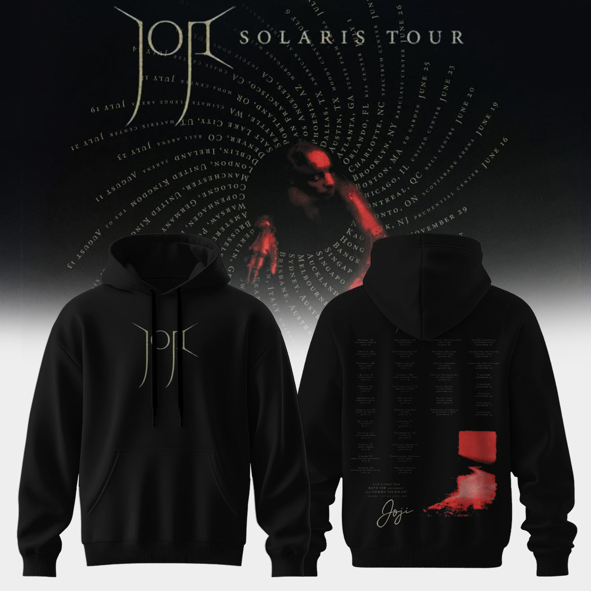 .JOJI SOLARIS TOUR HOODIE