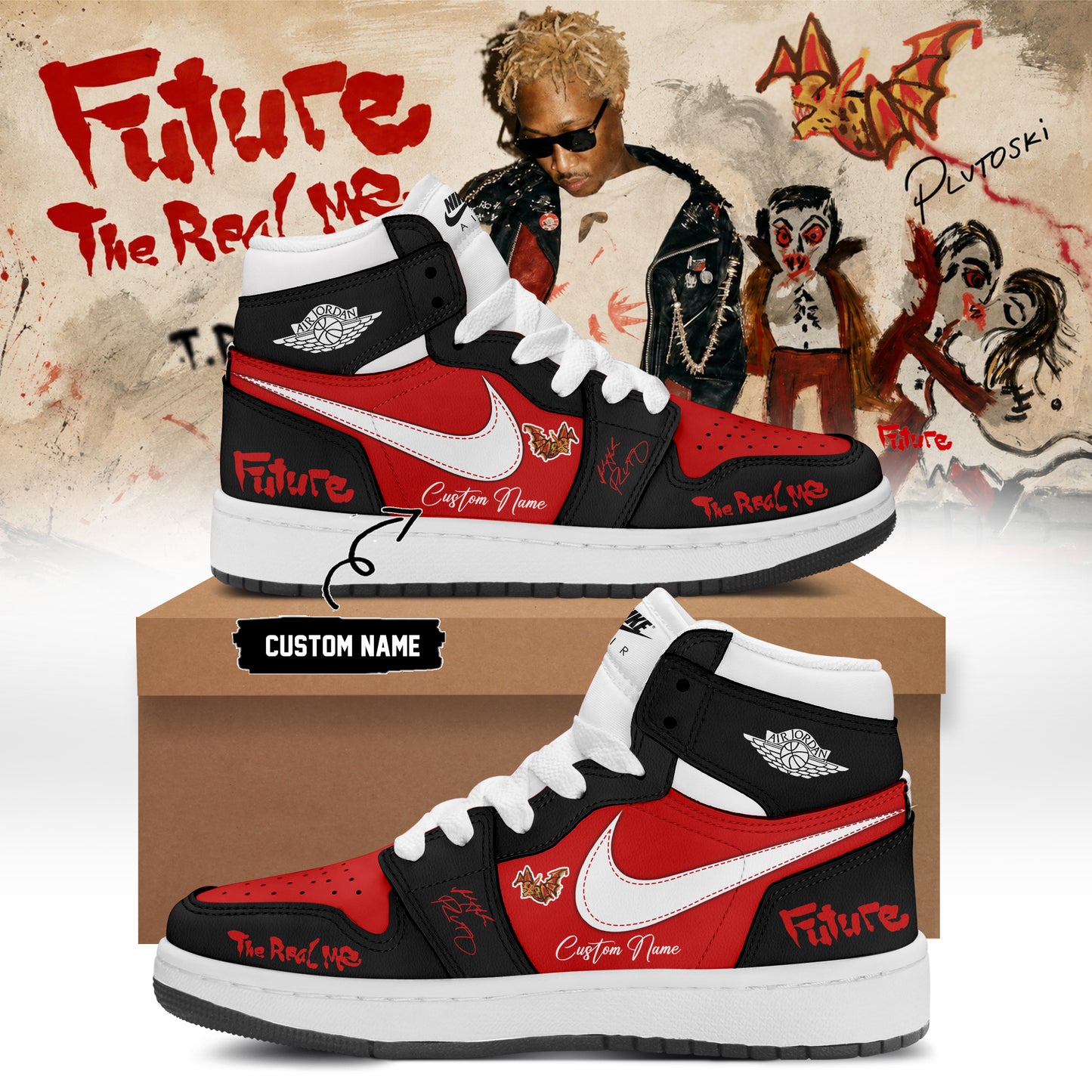 Future ” THE REAL ME ” Signature Limited Edition – Shoes 4