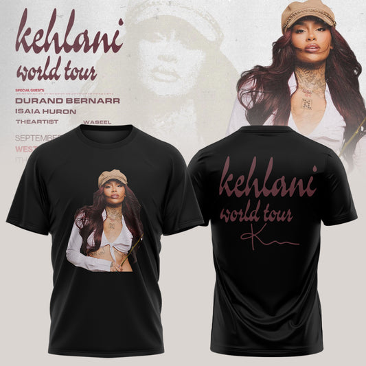 Kehlani World Tour 2026 Limited Edition Signature – Tshirt
