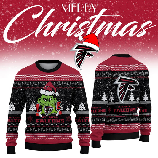 _Atlanta Falcons Limited Ugly Christmas Sweaters
