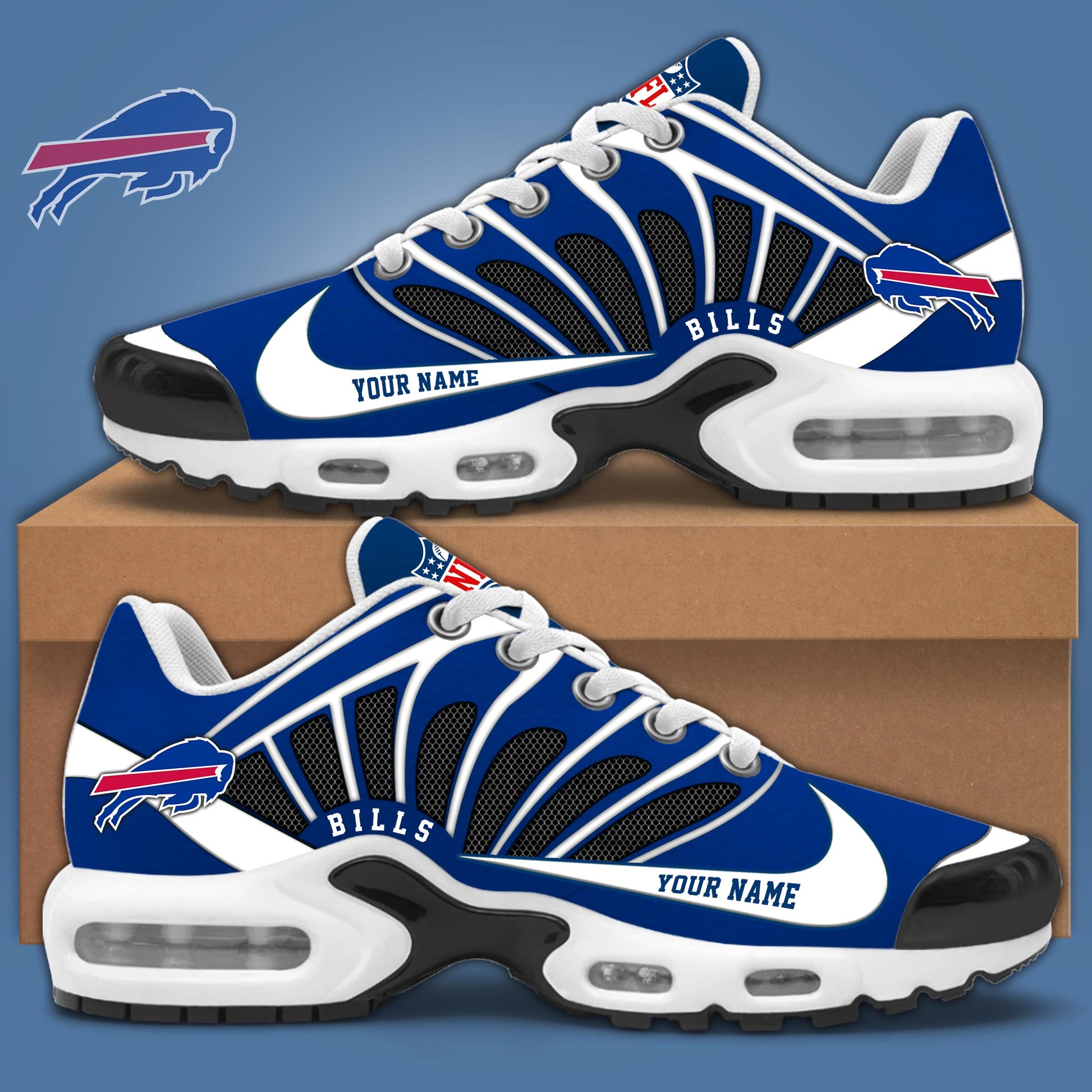 Bills Gridiron Custom Sneakers 2026