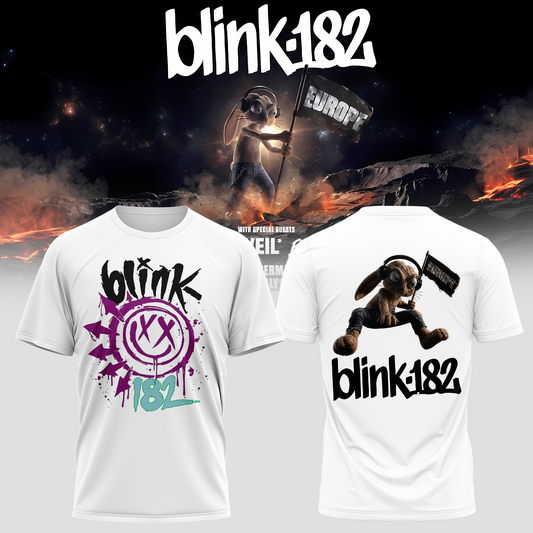 Blink-182 Meltdown Europe Tee 26