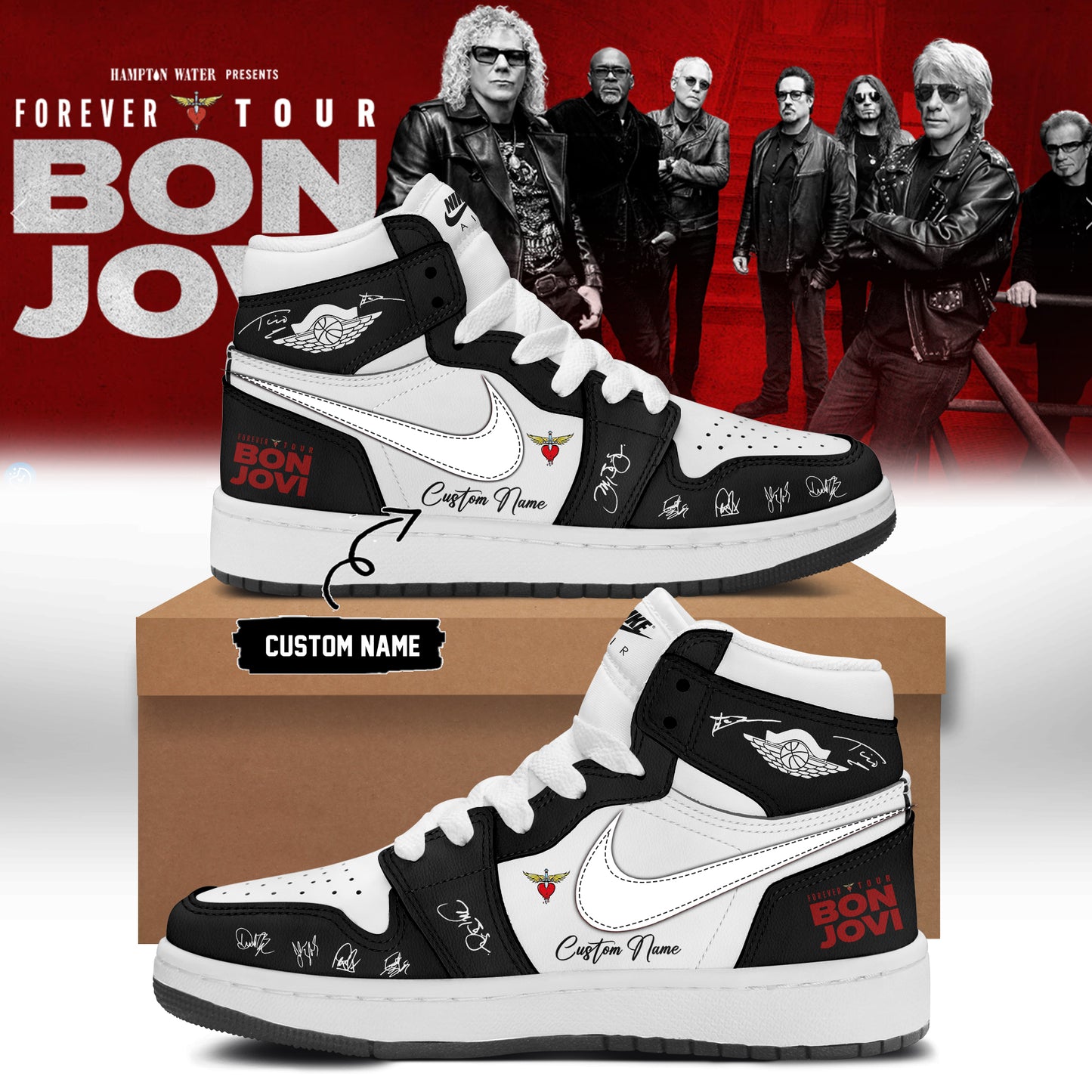 BON JOVI “Forever Tour” Signature Collection Limited Edition – Shoes 9