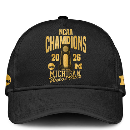 NCAA Basketball x Michigan Champions 2026 Limited Edition Hoodie