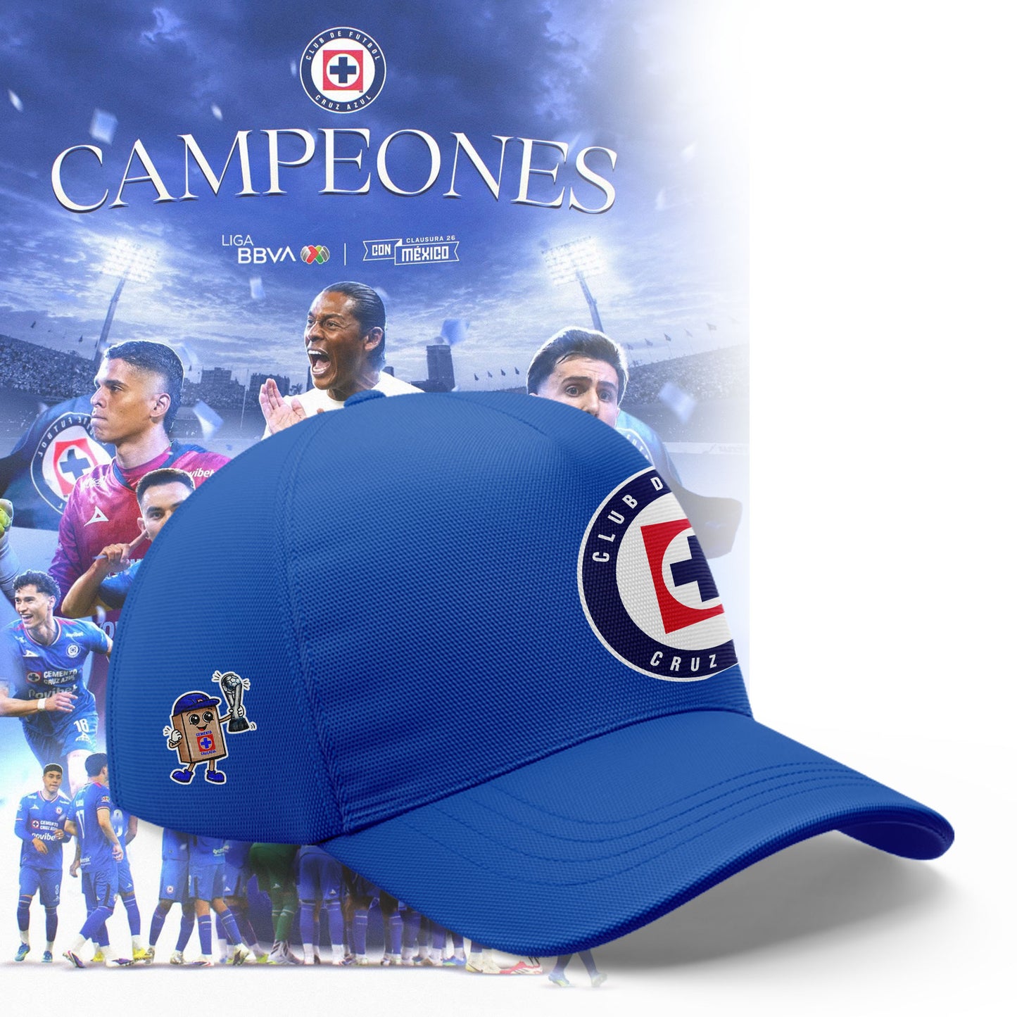 Cruz Azul — La Décima Liga MX 2026 Limited Hoodie