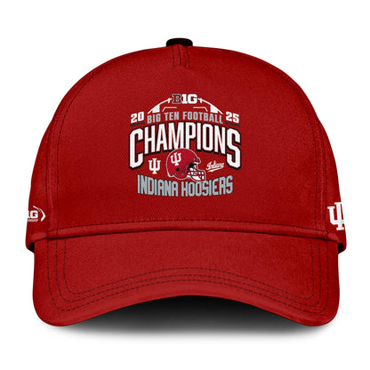 IU 2025 Big Ten Football Conference Champions T-Shirt Limited Edition