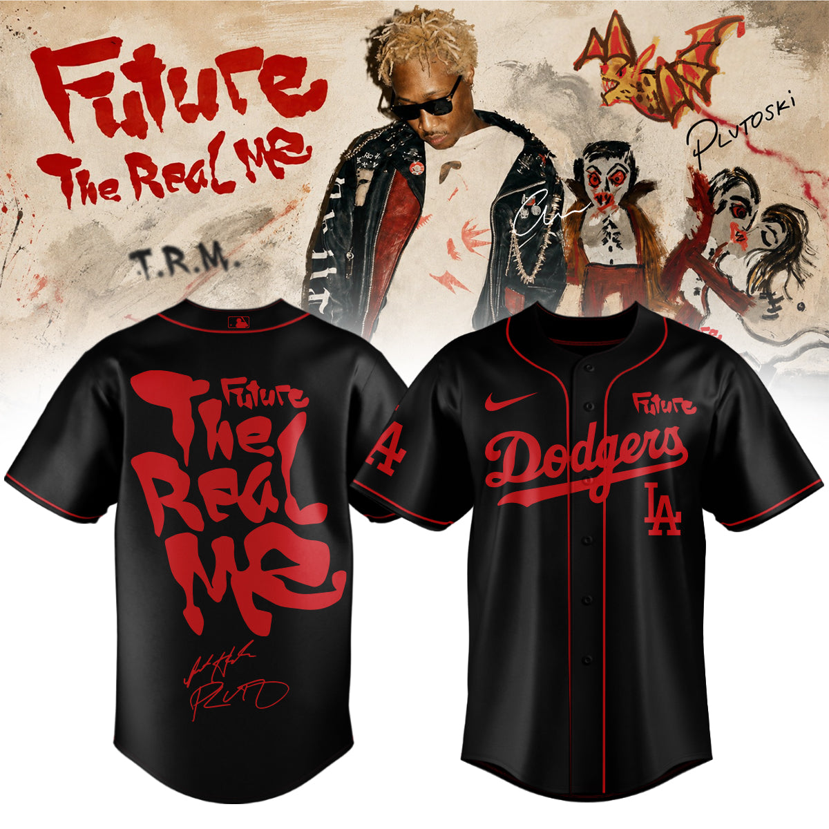MLB x Future ” THE REAL ME ” Signature Limited Edition – Jersey