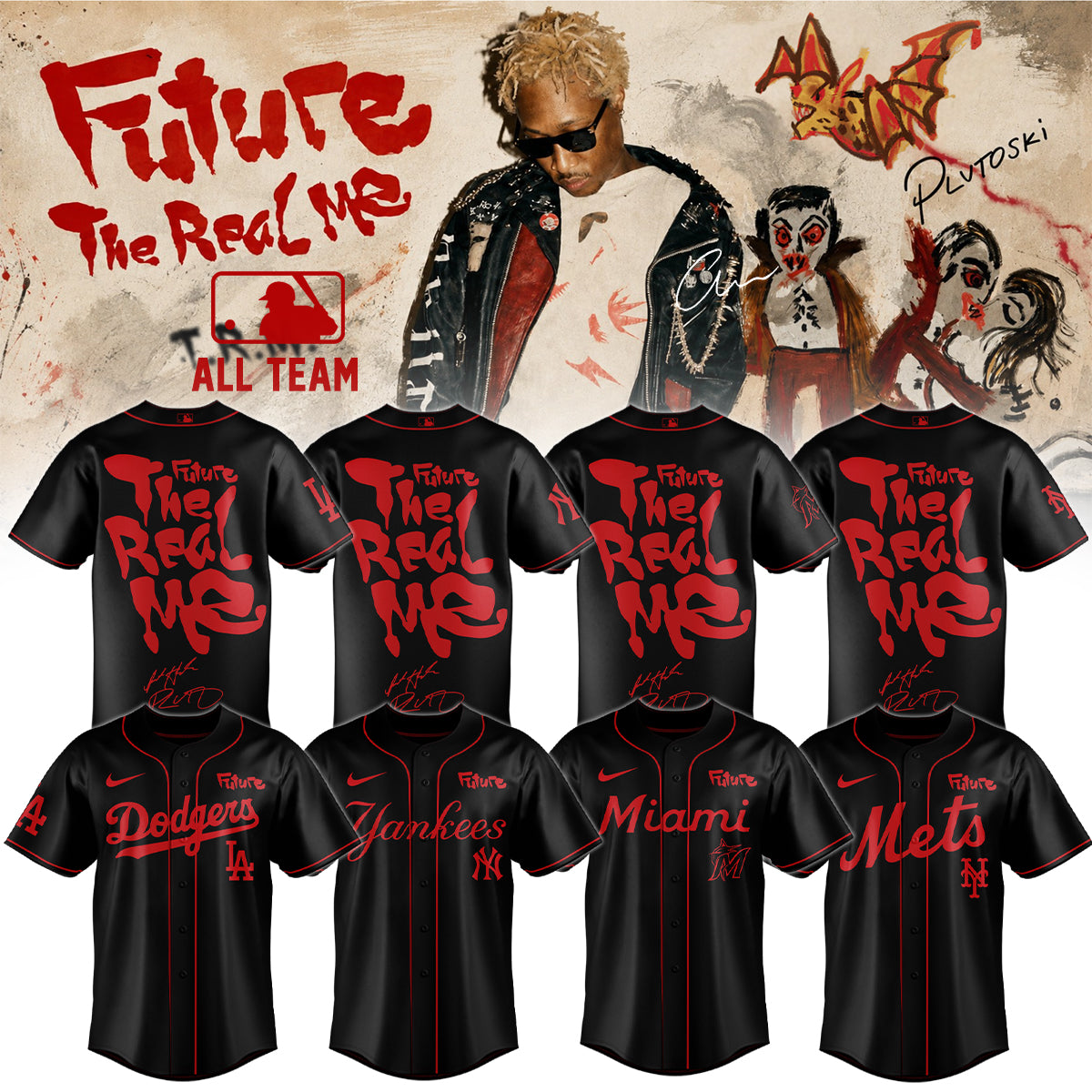 MLB x Future ” THE REAL ME ” Signature Limited Edition – Jersey