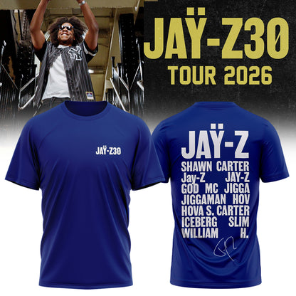 The JAŸ-Z30 Limited Edition shirt