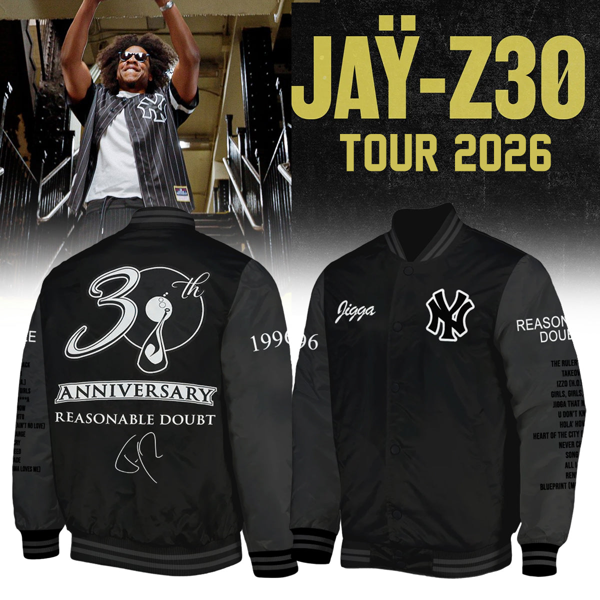 The JAŸ-Z30 Limited Edition Bomber