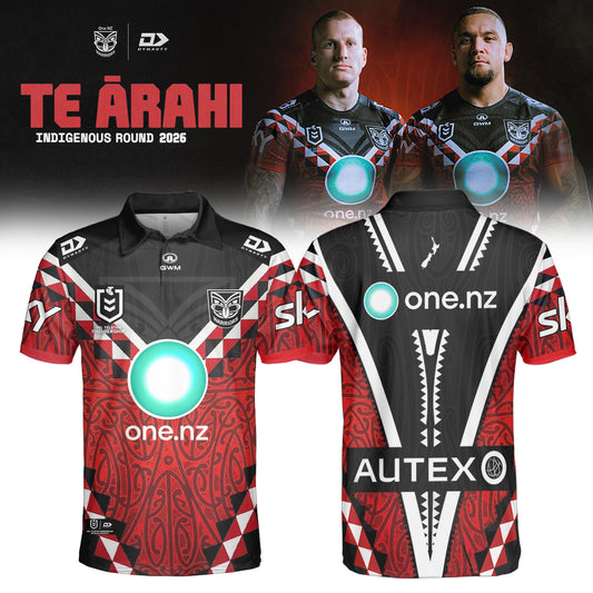 _New Zealand Warriors Indigenous Round 2026 Te Ārahi Polo 2