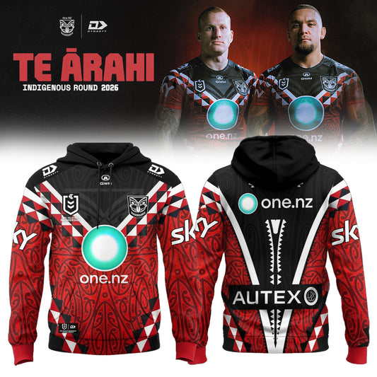 _New Zealand Warriors Indigenous Round 2026 Te Ārahi hoodie 2