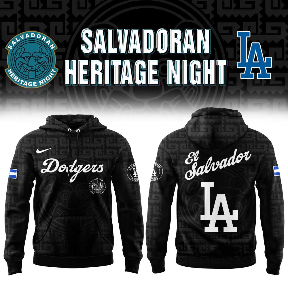 LA Dodgers El Salvadoran Heritage Night 2026 Limited Hoodie