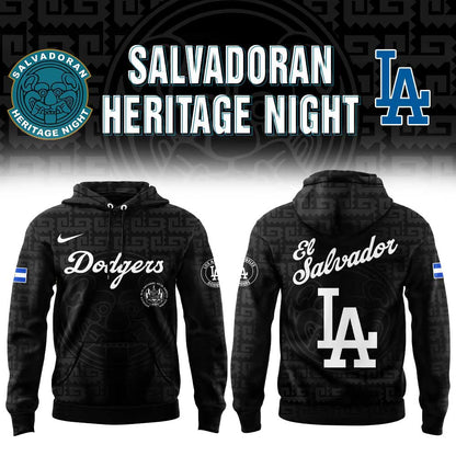 LA Dodgers El Salvadoran Heritage Night 2026 Limited Hoodie
