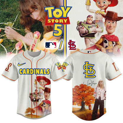 St.L Cardinals x Taylor Swift x ‘Toy Story 5’ Limited Jersey