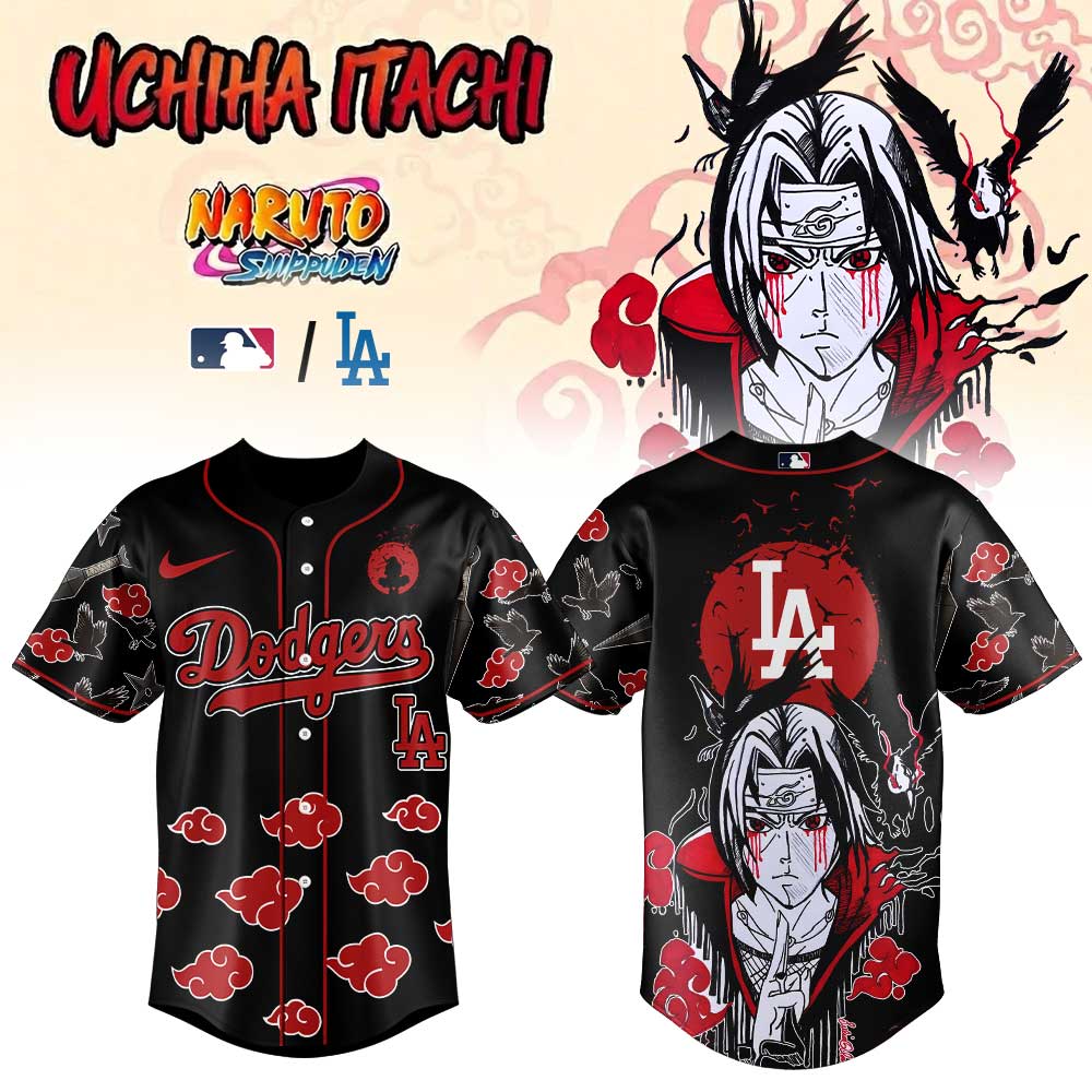 LA Dodgers Naruto Night-Uchiha Itachi 2026 Limited Jersey