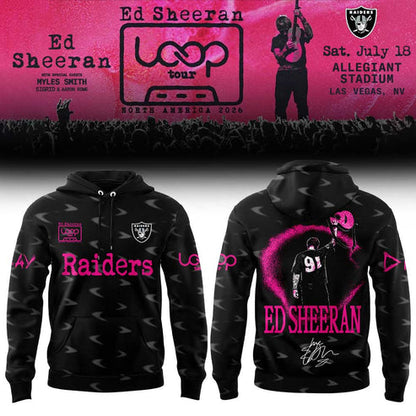 Ed Sheeran “North American Loop Tour 2026” Hoodie 2
