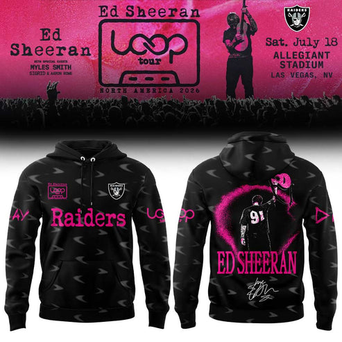 Ed Sheeran “North American Loop Tour 2026” Hoodie 2