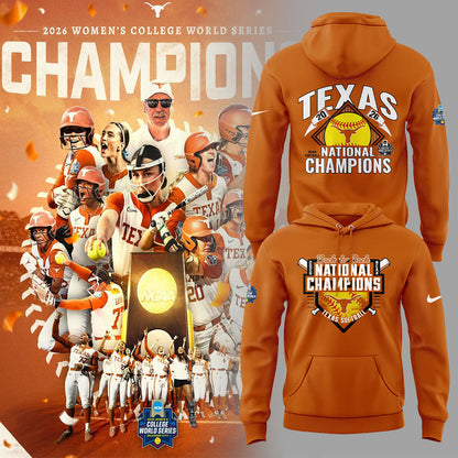 .2026 WCWS Back-To-Back National Champions Hoodie