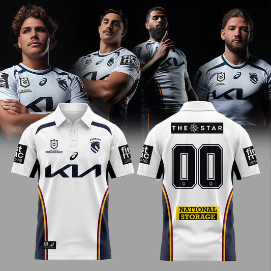 B Broncos 2026 Men’s ‘06 Heritage Polo Custom Number